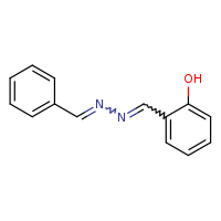 2-[(E)-[(2E)-2-(phenylmethylidene)hydrazin-1-ylidene]methyl]phenol