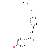 (2E)-3-(4-butylphenyl)-1-(4-hydroxyphenyl)prop-2-en-1-one