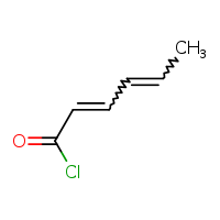 (2E,4E)-hexa-2,4-dienoyl chloride