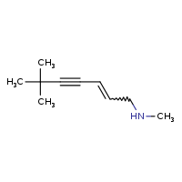 [(2E)-6,6-dimethylhept-2-en-4-yn-1-yl](methyl)amine