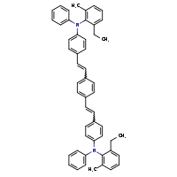 2-ethyl-N-(4-{2-[4-(2-{4-[(2-ethyl-6-methylphenyl)(phenyl)amino]phenyl}ethenyl)phenyl]ethenyl}phenyl)-6-methyl-N-phenylaniline