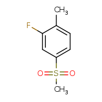 2-fluoro-4-methanesulfonyl-1-methylbenzene