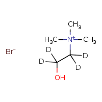 [2-hydroxy(1,1,2,2-²H?)ethyl]trimethylazanium bromide