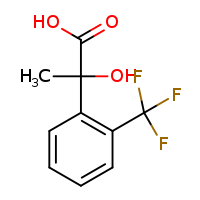 2-hydroxy-2-[2-(trifluoromethyl)phenyl]propanoic acid