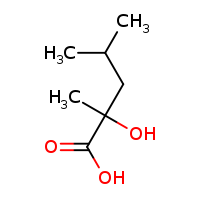 2-hydroxy-2,4-dimethylpentanoic acid