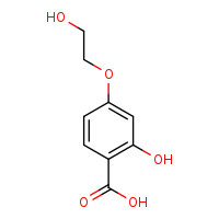2-hydroxy-4-(2-hydroxyethoxy)benzoic acid