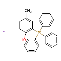 (2-hydroxy-5-methylphenyl)triphenylphosphanium iodide