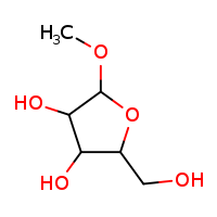 2-(hydroxymethyl)-5-methoxyoxolane-3,4-diol