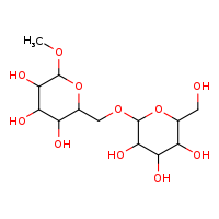 2-(hydroxymethyl)-6-[(3,4,5-trihydroxy-6-methoxyoxan-2-yl)methoxy]oxane-3,4,5-triol