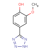 2-methoxy-4-(2H-1,2,3,4-tetrazol-5-yl)phenol