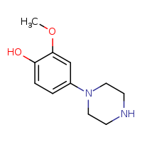 2-methoxy-4-(piperazin-1-yl)phenol