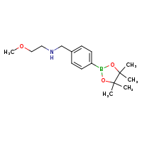 (2-methoxyethyl)({[4-(4,4,5,5-tetramethyl-1,3,2-dioxaborolan-2-yl)phenyl]methyl})amine