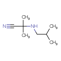 2-methyl-2-[(2-methylpropyl)amino]propanenitrile