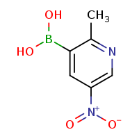 2-methyl-5-nitropyridin-3-ylboronic acid