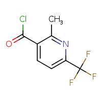 2-methyl-6-(trifluoromethyl)pyridine-3-carbonyl chloride