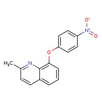 2-methyl-8-(4-nitrophenoxy)quinoline