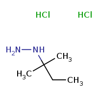 (2-methylbutan-2-yl)hydrazine dihydrochloride