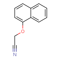 2-(naphthalen-1-yloxy)acetonitrile