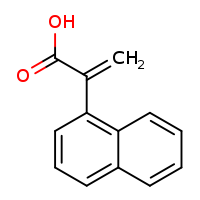 2-(naphthalen-1-yl)prop-2-enoic acid