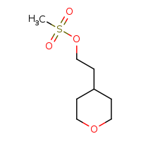 2-(oxan-4-yl)ethyl methanesulfonate