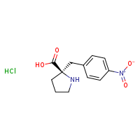 (2R)-2-[(4-nitrophenyl)methyl]pyrrolidine-2-carboxylic acid hydrochloride