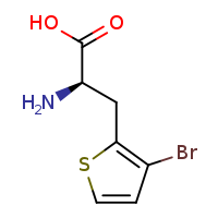 (2R)-2-amino-3-(3-bromothiophen-2-yl)propanoic acid