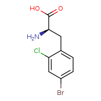 (2R)-2-amino-3-(4-bromo-2-chlorophenyl)propanoic acid