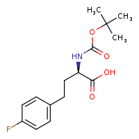 (2R)-2-[(tert-butoxycarbonyl)amino]-4-(4-fluorophenyl)butanoic acid