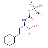 (2R)-2-[(tert-butoxycarbonyl)amino]-4-cyclohexylbutanoic acid