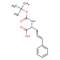(2R)-2-[(tert-butoxycarbonyl)amino]-5-phenylpent-4-enoic acid