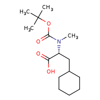 (2R)-2-[(tert-butoxycarbonyl)(methyl)amino]-3-cyclohexylpropanoic acid