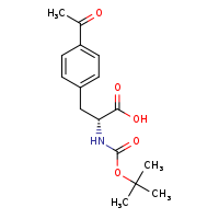 (2R)-3-(4-acetylphenyl)-2-[(tert-butoxycarbonyl)amino]propanoic acid