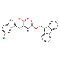 (2R)-3-(5-chloro-1H-indol-3-yl)-2-{[(9H-fluoren-9-ylmethoxy)carbonyl]amino}propanoic acid