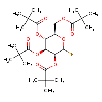 [(2R,3R,4S,5S)-3,4,5-tris[(2,2-dimethylpropanoyl)oxy]-6-fluorooxan-2-yl]methyl 2,2-dimethylpropanoate
