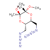 (2R,3R,5S,6S)-5,6-bis(azidomethyl)-2,3-dimethoxy-2,3-dimethyl-1,4-dioxane