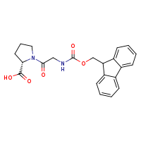 (2S)-1-(2-{[(9H-fluoren-9-ylmethoxy)carbonyl]amino}acetyl)pyrrolidine-2-carboxylic acid