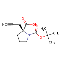 (2S)-1-(tert-butoxycarbonyl)-2-(prop-2-yn-1-yl)pyrrolidine-2-carboxylic acid