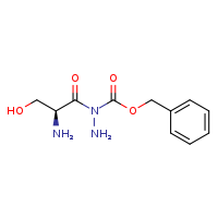 (2S)-2-amino-1-{1-[(benzyloxy)carbonyl]hydrazin-1-yl}-3-hydroxypropan-1-one