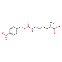 (2S)-2-amino-6-({[(4-nitrophenyl)methoxy]carbonyl}amino)hexanoic acid