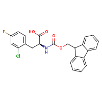 (2S)-3-(2-chloro-4-fluorophenyl)-2-{[(9H-fluoren-9-ylmethoxy)carbonyl]amino}propanoic acid