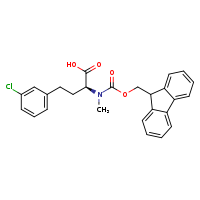 (2S)-4-(3-chlorophenyl)-2-{[(9H-fluoren-9-ylmethoxy)carbonyl](methyl)amino}butanoic acid