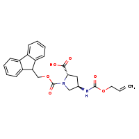 (2S,4R)-1-[(9H-fluoren-9-ylmethoxy)carbonyl]-4-{[(prop-2-en-1-yloxy)carbonyl]amino}pyrrolidine-2-carboxylic acid