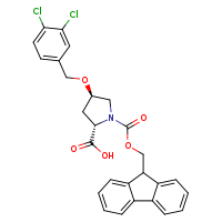 (2S,4R)-4-[(3,4-dichlorophenyl)methoxy]-1-[(9H-fluoren-9-ylmethoxy)carbonyl]pyrrolidine-2-carboxylic acid