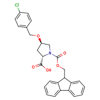 (2S,4R)-4-[(4-chlorophenyl)methoxy]-1-[(9H-fluoren-9-ylmethoxy)carbonyl]pyrrolidine-2-carboxylic acid