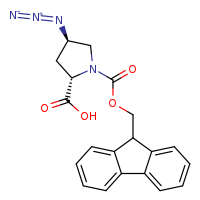 (2S,4R)-4-azido-1-[(9H-fluoren-9-ylmethoxy)carbonyl]pyrrolidine-2-carboxylic acid