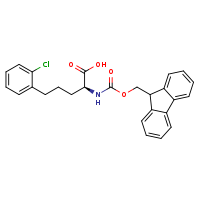(2S)-5-(2-chlorophenyl)-2-{[(9H-fluoren-9-ylmethoxy)carbonyl]amino}pentanoic acid