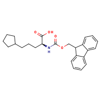 (2S)-5-cyclopentyl-2-{[(9H-fluoren-9-ylmethoxy)carbonyl]amino}pentanoic acid