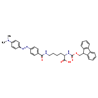 (2S)-6-({4-[(1E)-2-[4-(dimethylamino)phenyl]diazen-1-yl]phenyl}formamido)-2-{[(9H-fluoren-9-ylmethoxy)carbonyl]amino}hexanoic acid