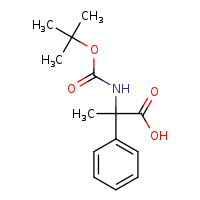 2-[(tert-butoxycarbonyl)amino]-2-phenylpropanoic acid