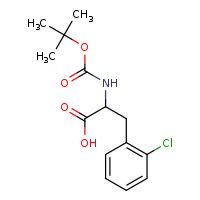 2-[(tert-butoxycarbonyl)amino]-3-(2-chlorophenyl)propanoic acid